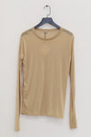 BASERANGE Classic Bamboo Fiber Bamboo Cotton Long Sleeve T-Shirt Series Collection Round Neck Bottoming Shirt France BAS-TOLS-BL-000-COCHLEA 24 New Upgrade